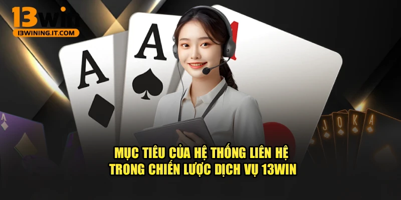 Mục tiêu của hệ thống liên hệ trong chiến lược dịch vụ 13WIN